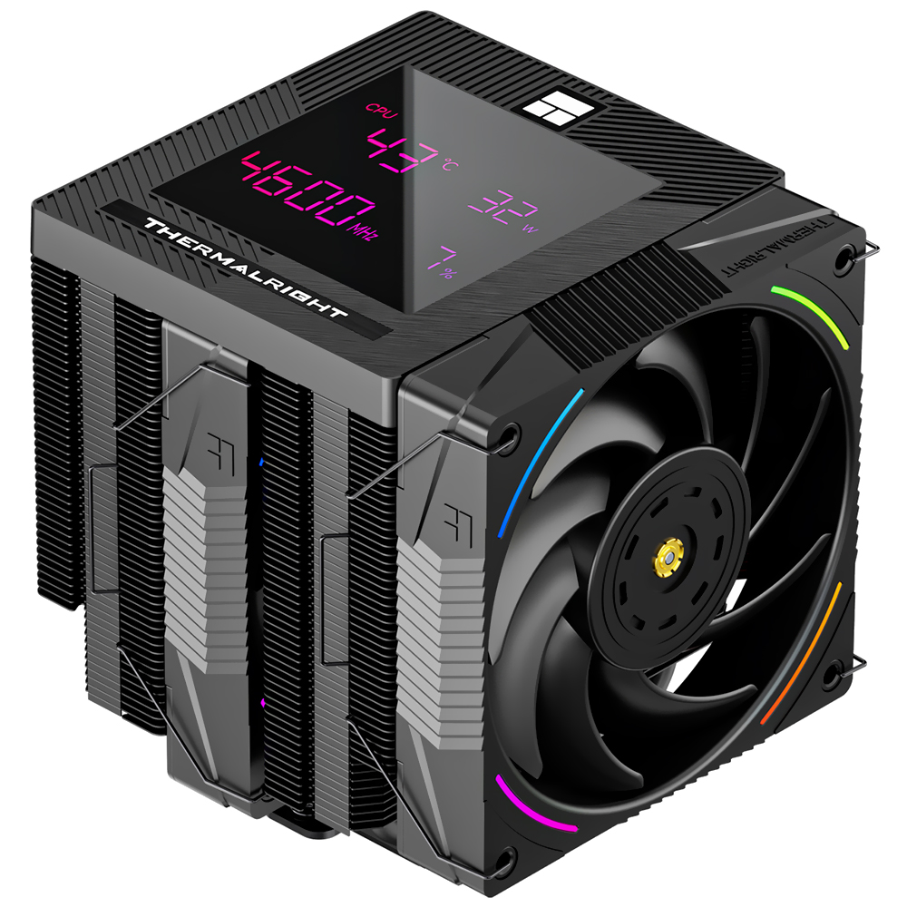 Comprar Cooler para Processador Thermalright Phantom Spirit 120 Digital Evo TL-K12 ARGB 120mm - Preto em São José dos Pinhais