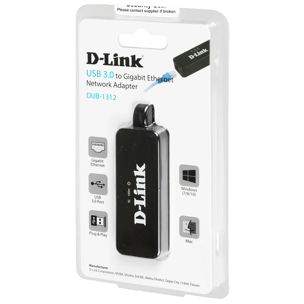 Comprar Extensor de Rede D-Link DUB-1312 USB 3.0 / Ethernet RJ-45 em São José dos Pinhais