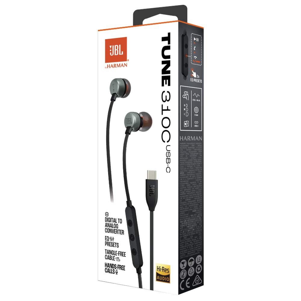 Comprar Fone de Ouvido JBL Tune 310C / com Fio - Preto em São José dos Pinhais