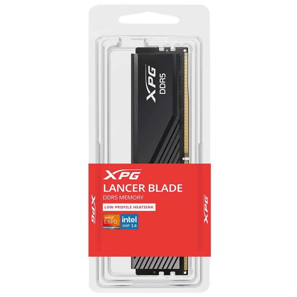 Comprar Memória RAM ADATA XPG Lancer Blade DDR5 32GB 5600MHz - Preto (AX5U5600C4632G-SLABBK) em São José dos Pinhais