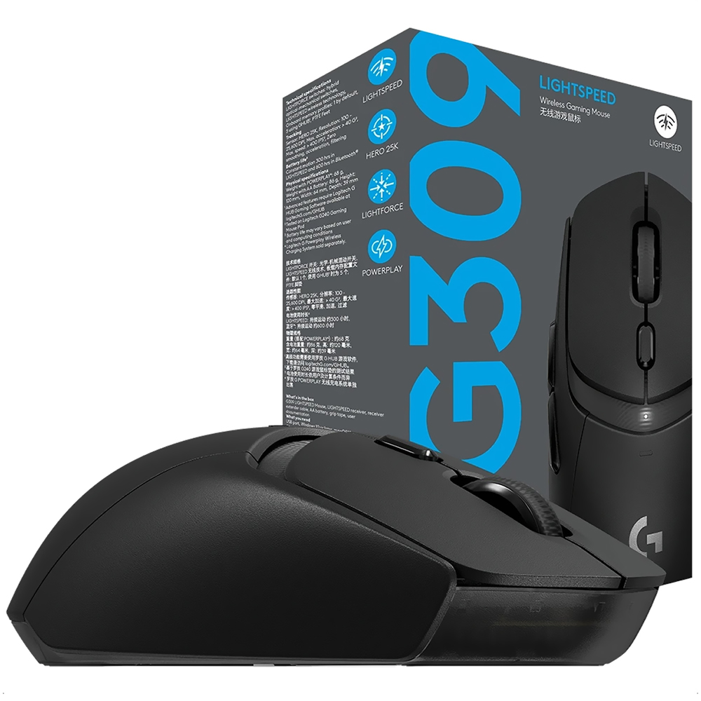 Comprar Mouse Gamer Logitech G309 LightSpeed Wireless - Preto (910-007198) em São José dos Pinhais