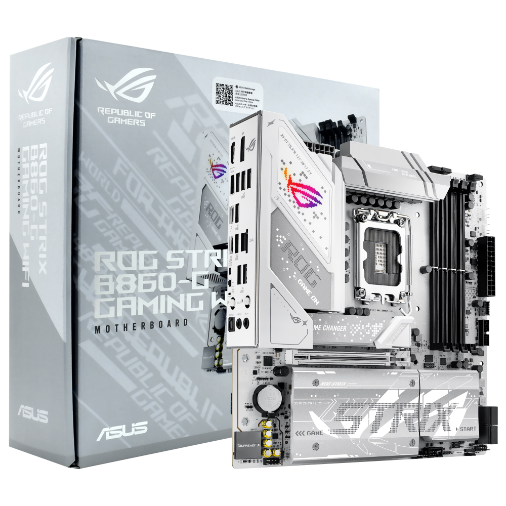 Comprar Placa Mãe ASUS ROG Strix B860-G Gaming Wi-Fi Socket LGA 1851 / DDR5 em São José dos Pinhais