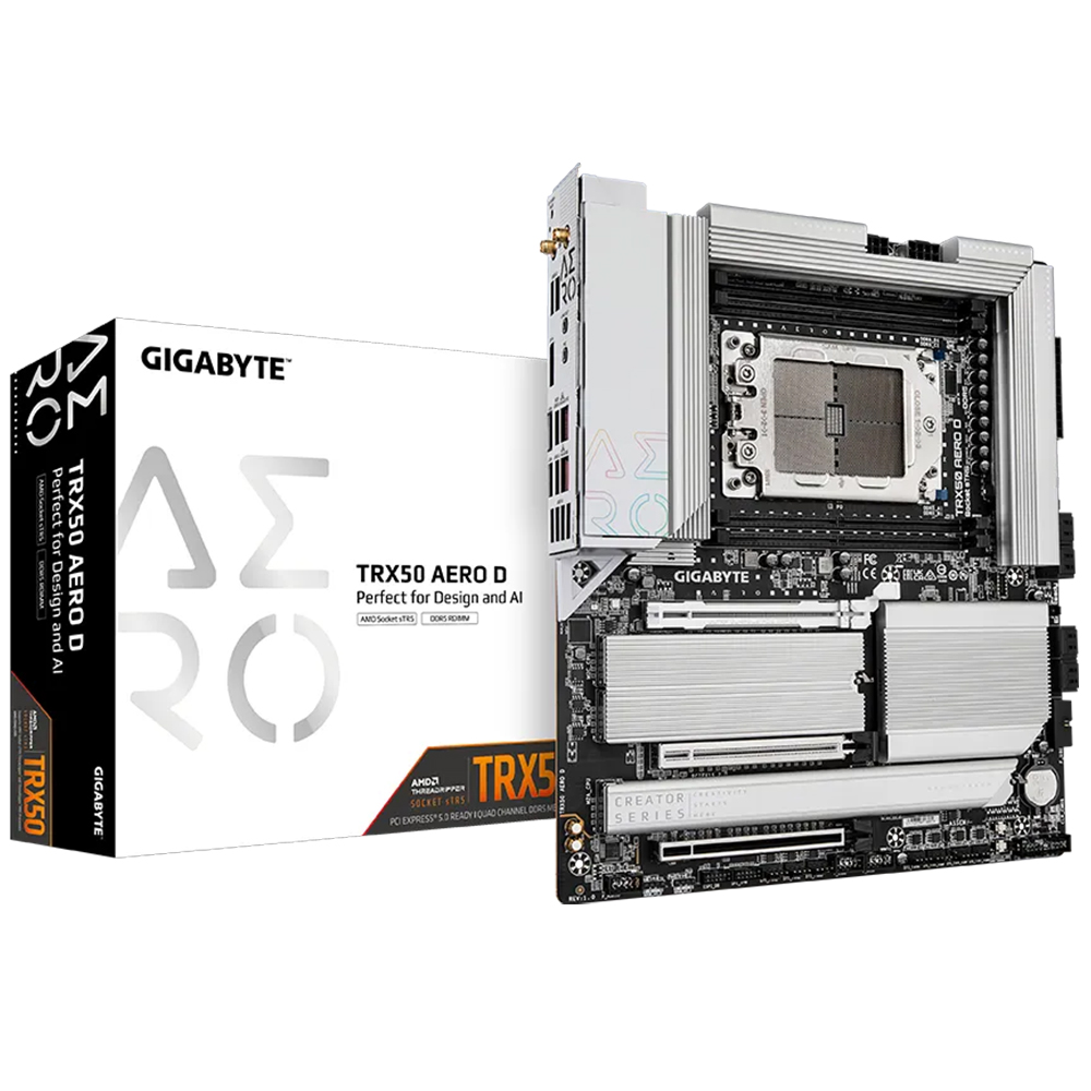 Placa Mãe Gigabyte TRX50 AERO D Socket sTR5 / DDR5