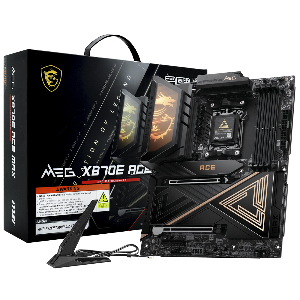 Placa Mãe MSI MEG X870E ACE MAX Socket AM5 / DDR5