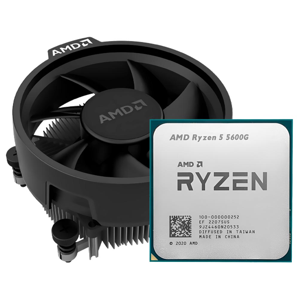 Comprar Processador AMD Ryzen 5 5600G, 3.6GHZ (4.6GHZ Max Turbo), Socket AM4, 19MB, Box 100-100000252BO X em São José dos Pinhais