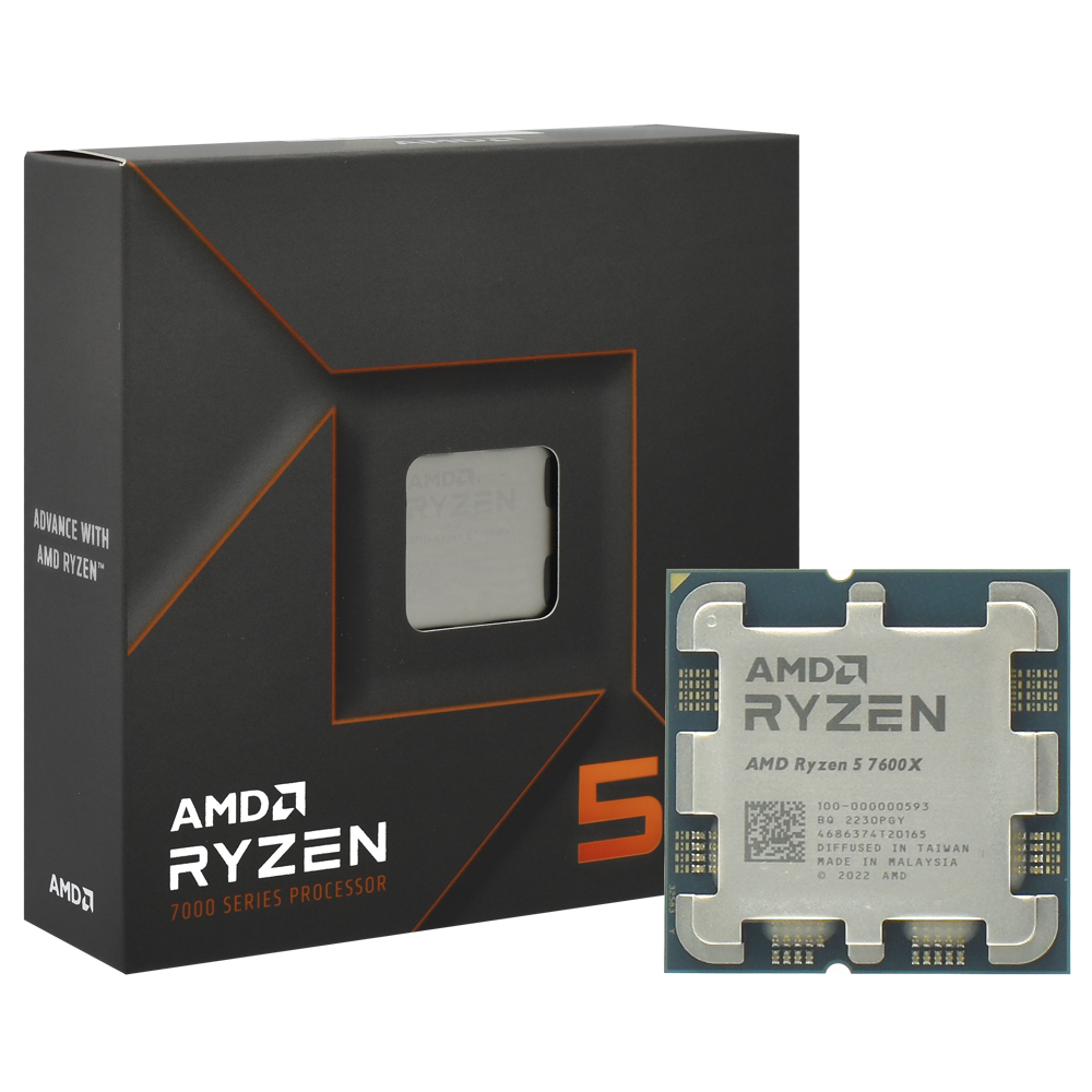 Comprar Processador AMD Ryzen 5 7600X Socket AM5  4.7GHz  38MB em São José dos Pinhais
