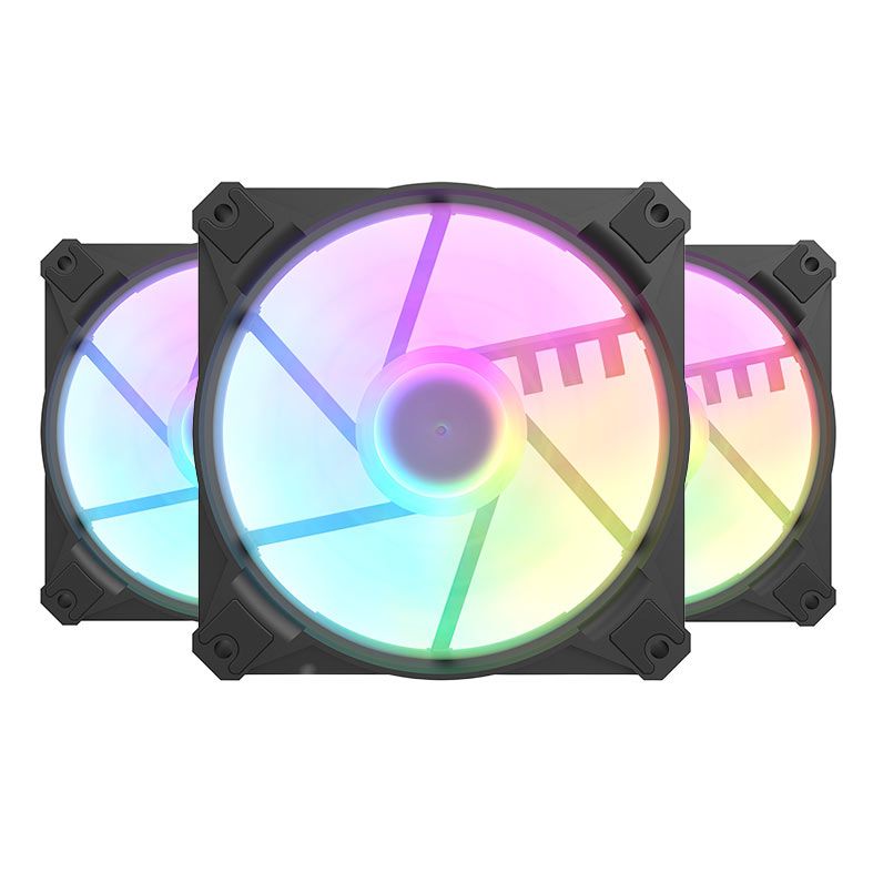 Comprar Kit Ventoinha Aigo Darkflash CX6, RGB, 3x120mm, Preto, CX6-3IN1 em São José dos Pinhais