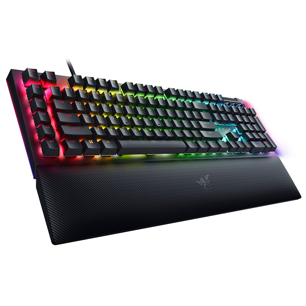 Teclado Gamer Mecânico Razer Blackwidow V4 USB / RGB / Yellow / Inglês - Preto (RZ03-04691900-R3U1)