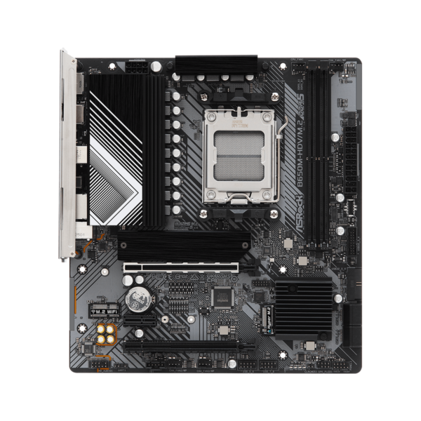 Placa Mãe AM5 Asrock B650M-HDV/M.2 DDR5 HDMI/DP - Imagem 2